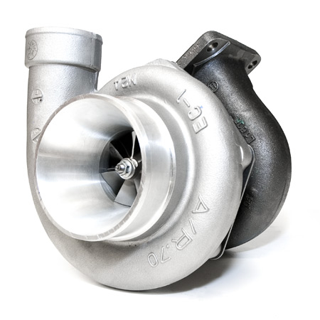 Turbocharger, Garrett T3/60-1 with Stage III turbine wheel and 60-1 compressor wheel, journal bearin